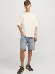 تصویر شورت و شلوارک مردانه آبی جک اند جونز | 12252870 اورجینال 