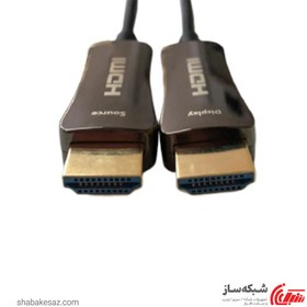 تصویر کابل HDMI v2.0 فیبر نوری فرانت 120 متری Fiber Optic Faranet HDMI v2.0 Cable 120M