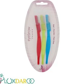 تصویر تیغ ابرو سیلور 3 عددی 