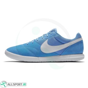 تصویر کفش فوتسال نایک پریمیر طرح اصلی Nike Premier Ii Sala Ic blue 