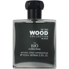 تصویر ادو پرفیوم مردانه ریو کالکشن مدل Rio Wood Black حجم 100ml 