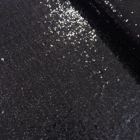 تصویر پارچه تور هزار پولک رنگ مشکی 