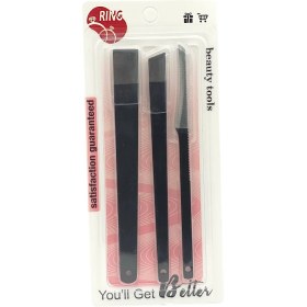 تصویر ست ۳ عددی تیغ پدیکور (شارپن) رینگ RING 