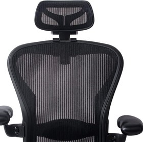 تصویر New Headrest for Herman Miller Classic and Remastered Aeron Office Chair Black/Graphite Headrest Only - Chair Not Included (for Classic Aeron) - ارسال 15 الی 20 روز کاری 