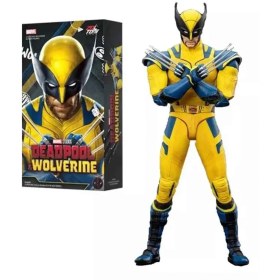 تصویر اکشن فیگور مدل ولورین سری Wolverine and deadpool ZD toys 