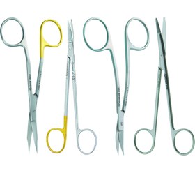 تصویر قیچی جراحی دندانپزشکی | La Grange و Goldman Fox 