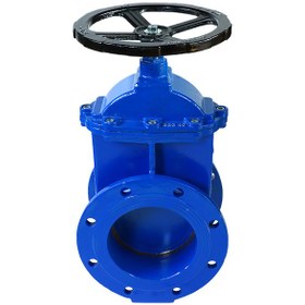 تصویر شیر کشویی زبانه فلزی 8 اینچ مهاب آب ایرانیان 