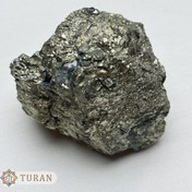 تصویر سنگ راف پیریت طلایی طبیعی و کلکسیونی 476 گرم 