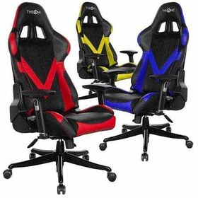 تصویر صندلی گیمینگ دوان Gaming Chair TheOne White Gaming Chair TheOne White