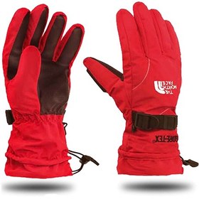 تصویر دستکش دوپوش نورث فیس مدل I GTX ‏North Face double layer gloves 