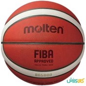 تصویر توپ بسکتبال مولتن چرمی مدل BG5000 - سایز ۷ Molten basketball