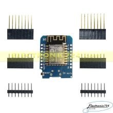 تصویر برد ماژول WeMos D1 mini WeMos D1 mini with core wifi ESP8266