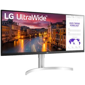 تصویر مانیتور ال جی مدل 34WN650-W سایز 34 اینچ LG 34WN650-W 34 Inch Monitor