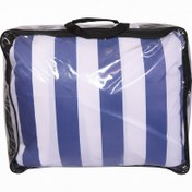 تصویر چادر ماشین مدل آبی راه راه ضدآب فابریکی برای تمامی خودروهای(ام وی ام / آریزو / تیگو/ فونیکس) | آستکومارکت 