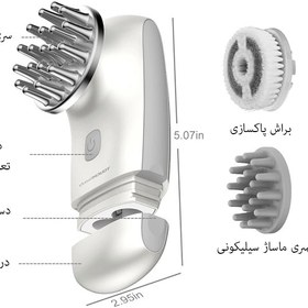 تصویر ماساژور و فیس براش تاچ بیوتی مدل TB 1718 فیس براش برقی تاچ بیوتی مدل TB 1718