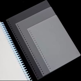 تصویر طلق pvc شیت طلق شیرازه A4 - شفاف