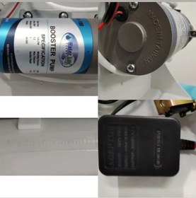 تصویر دستگاه تصفیه آب سی سی کا موتور تایوانی شیر نیم اهرمی تانک وارداتی نانو ا CCK CCK