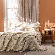 تصویر سرویس روتختی دو نفره ۷ تکه مادام کوکو مدل Roseline 