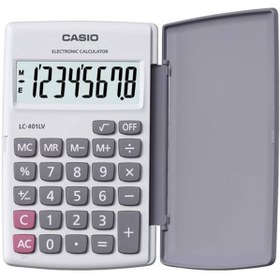 تصویر ماشین حساب مدل LC-401LV-WE کاسیو ا Casio LC-401LV-WE Calculator Casio LC-401LV-WE Calculator