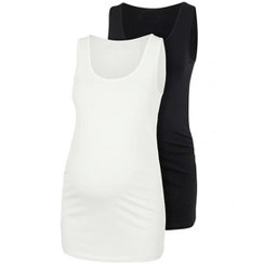 تصویر تاپ بارداری اسمارا مدل پنبه کد 3 TAK مجموعه دو عددی 