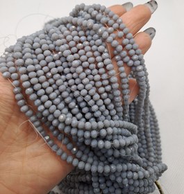 تصویر مروارید کریستال شماره 4 - طوسی 