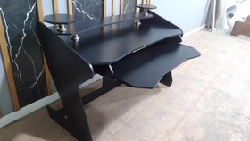 تصویر میز گیمینگ مدل L110 رنگ مشکی 