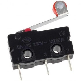 تصویر میکروسوئیچ اهرم دار (10T85) 16 میلی متر 125-250 ولت AC 5A 