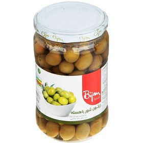 تصویر زیتون شور معمولی بیژن - 680 گرم Bijan Salted Olive - 680 gr