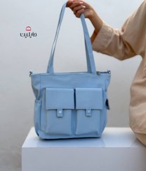 تصویر کیف دوشی زنانه مدل دوجیب 