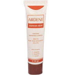 تصویر کرم روشن کننده آربوتین آردن ardene aha 10 lightener cream