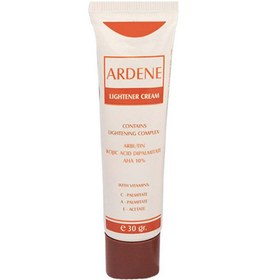 تصویر کرم روشن کننده آربوتین آردن ardene aha 10 lightener cream