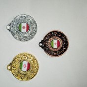 تصویر مدال قهرمانی ( طلا،نقره،برنز) 