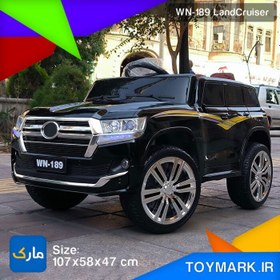 تصویر ماشین شارژی مدل لندکروز Wn-189 