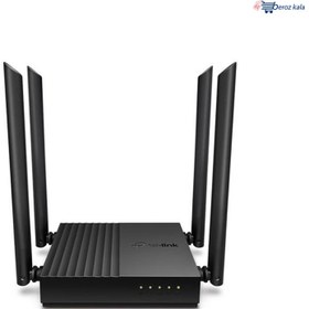 تصویر روتر بی سیم دو باند تی پی-لینک مدل Archer C64 Archer C64 tplink AC1200 Wireless MU-MIMO WiFi Router