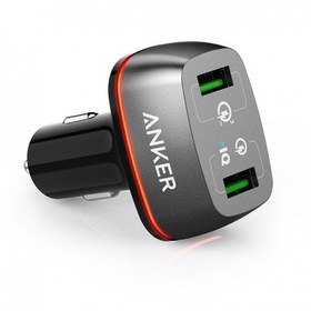 تصویر شارژر فندکی Anker با Quick Charge مدل PowerDrive 2 