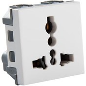 تصویر پریز برق یونیور سال پریز برق یونیورسال سفید