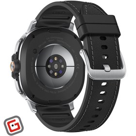 تصویر ساعت هوشمند سامسونگ Galaxy Watch 8 Classic سایز ۴۶ میلی‌متر با بند چرمی 
