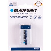 تصویر باتری کتابی 9ولت پلاس آلکالاین بلاپونکت آلمان BLAPONKET PLAS ALKALAIN GERMANY