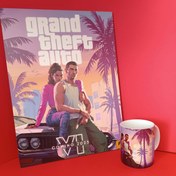 تصویر ماگ گیمینگ طرح gta vii 