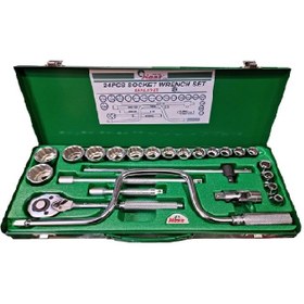 تصویر جعبه 24 پارچه 12 پر پلاس هنس مدل 4624-12MT 