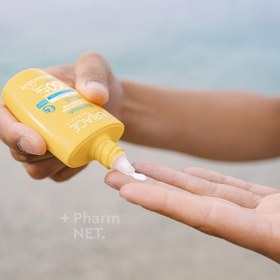 تصویر ضد آفتاب فلوئیدی اوریاژ URIAGE مدل باریسان BARIESUN حاوی +SPF50 حجم 30 میل | بدون رنگ، جوانساز 