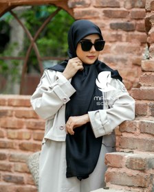 تصویر روسری تسلا مشکی 