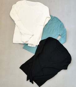 تصویر بافت پاییزه استین بلند 