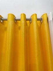 تصویر حرير بافتدار زرد خردلی مجموعه 1عددی 