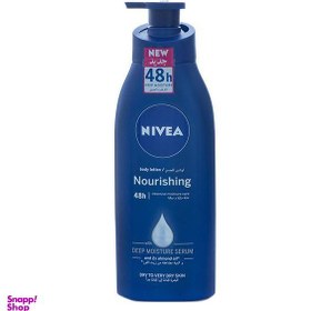 تصویر لوسیون بدن نیوآ (Nivea) مدل Nourishing پمپی حجم 400 میلی‌لیتر 