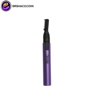 تصویر تریمر موزن زنانه مخصوص ابرو ، زیربغل ، موهای صورت و نواحی بیکینی وال Wahl Clean and Confident Precision Detailer Purple 5640-100 