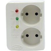 تصویر محافظ برق پالمر ۲ خانه 