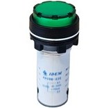 تصویر چراغ سیگنال IDEM رنگ سبز 