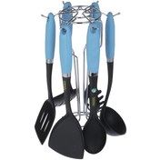 تصویر سرویس 7 پارچه کفگیر و ملاقه عروس کد 74349سرویس 7 پارچه کفگیر و ملاقه عروس کد 74349 ملمونسرا مدل 204201 