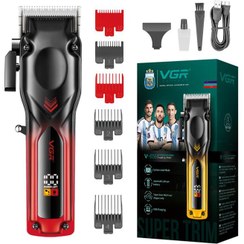 تصویر ماشین اصلاح وی جی آر مدل V-656 دو رنگ VGR V-656 hair clipper